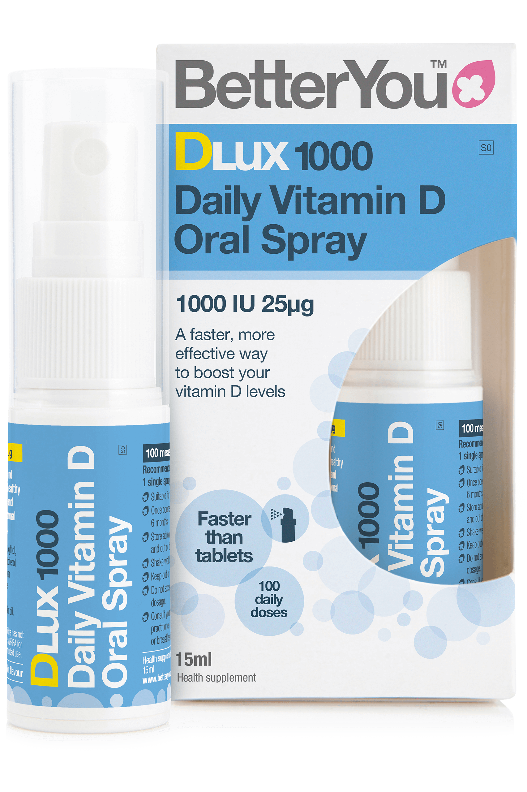 DLUX 1000 Vitamin D Oral Spray