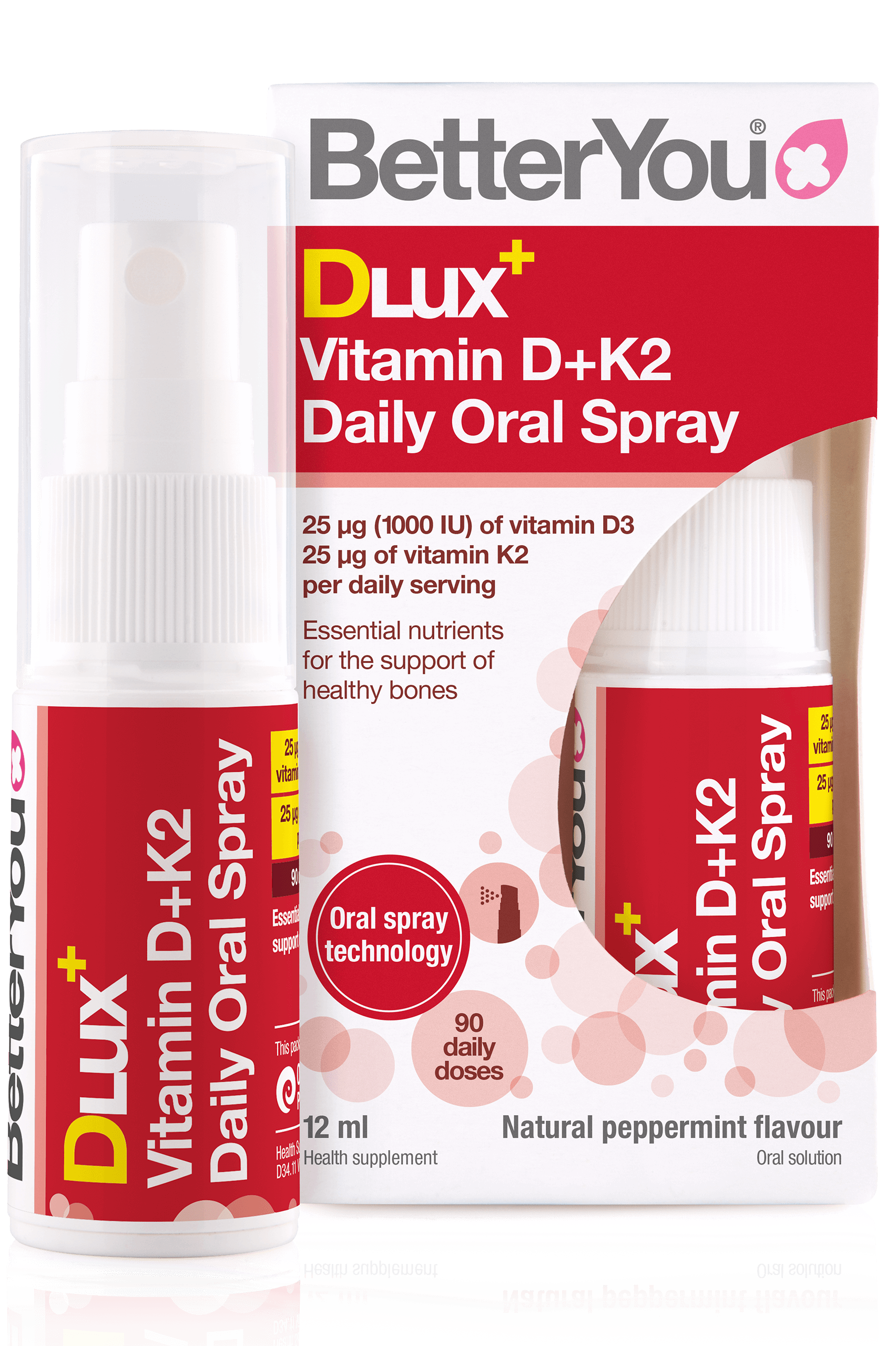 Dlux VitaminD K2 Daily Oral Spray